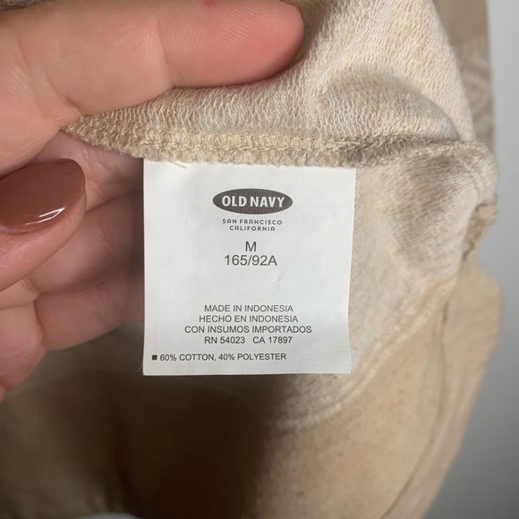 Old Navy Beige Aztec Print Pullover Sweater Medium - Picture 6 of 7